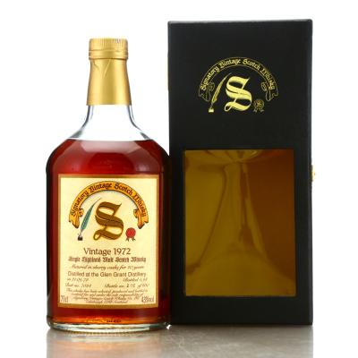 Glen Grant 1972 Signatory Vintage 20 Year Old