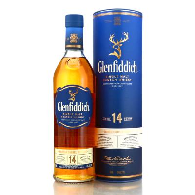 Glenfiddich 14 Year Old Bourbon Barrel Reserve 75cl / US Exclusive