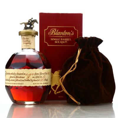 Blanton's Single Barrel dumped 1991 Red Takara