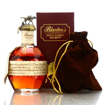 Blanton's Single Barrel dumped 2020 Red Takara