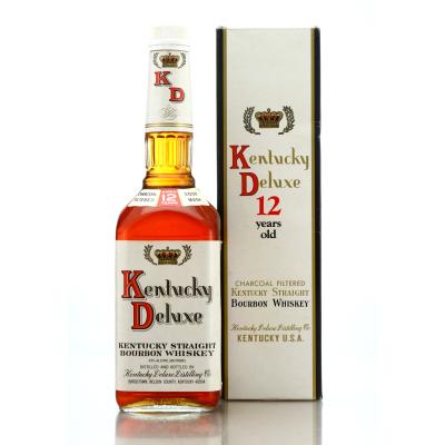 Kentucky Deluxe 12 Year Old Straight Bourbon 1993