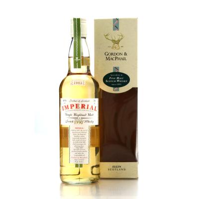 Imperial 1990 Gordon and MacPhail bottled 2002