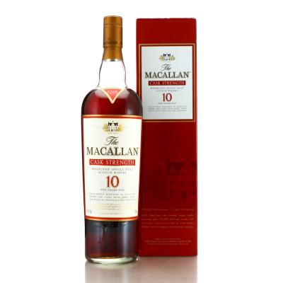 Macallan 10 Year Old Cask Strength 1 Litre / 58.1%