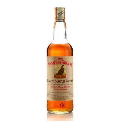 Famous Grouse 1980s / Cinzano Import