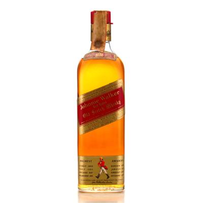 Johnnie Walker Red Label 1980s / Wax & Vitale Import
