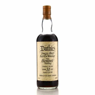 Glenlivet 1959 Duthies 31 Year Old