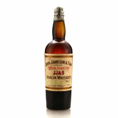 John Jameson & Son 15 Year Old 1930s / Henry Downes & Co