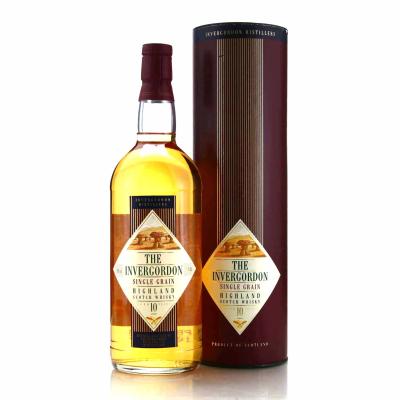 Invergordon 10 Year Old Single Grain early 1990s 1 Litre