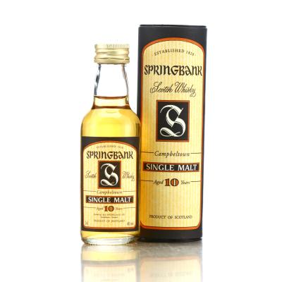 Springbank 10 Year Old Miniature early 2000s