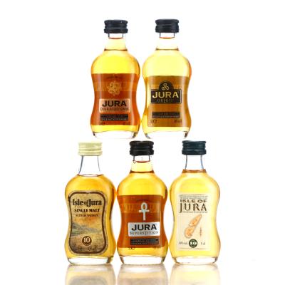 Jura Single Malt Miniature x 5