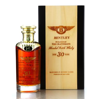 Bentley 30 Year Old The Craftsman's Scotch Whisky