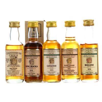 Gordon and MacPhail Connoisseurs Choice Miniature x 5