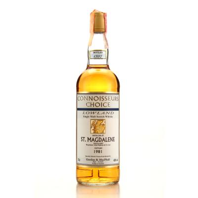 St Magdalene 1981 Gordon and MacPhail bottled 1997