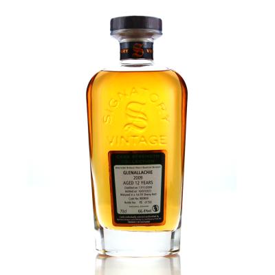 Glenallachie 2009 Signatory Vintage 12 Year Old Cask Strength