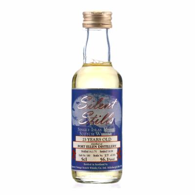 Port Ellen 1978 Signatory Vintage 23 Year Old Silent Stills Miniature