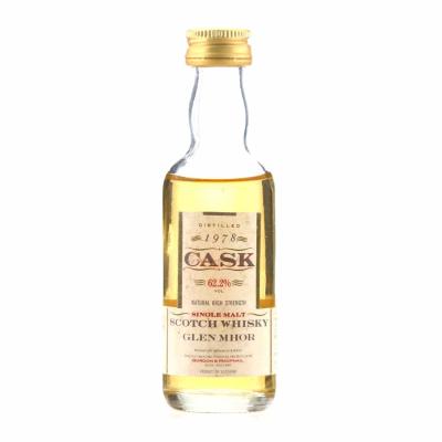 Glen Mhor 1978 Gordon and MacPhail Cask Strength Miniature