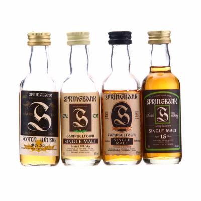 Springbank Miniature x 4