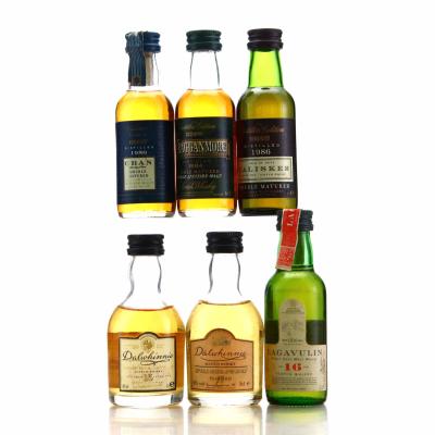 Single Malt Miniature x 6 / includes Inaugural Distillers Editions