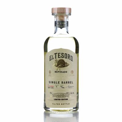El Tesoro Single Barrel Reposado Tequila 75cl / Tilted Bottle