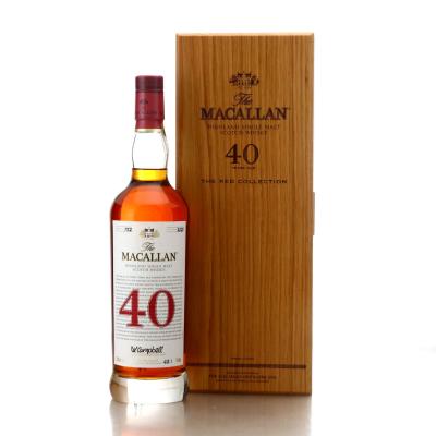 Image for Macallan 40 Year Old The Red Collection 2020 Release