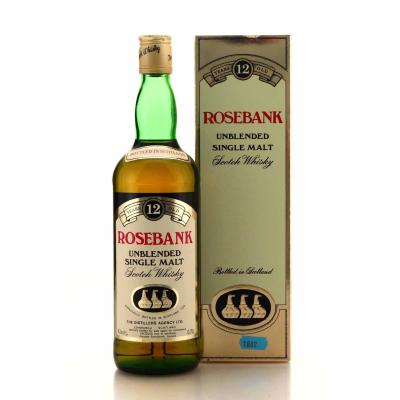 Rosebank 12 Year Old Distillers Agency 1980s / Jacques Import