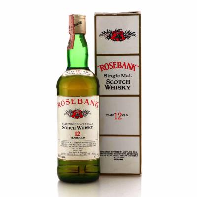 Rosebank 12 Year Old Distillers Agency 1980s / Zenith Import