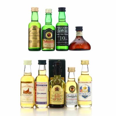 Image for Scotch Whisky Miniature x 9