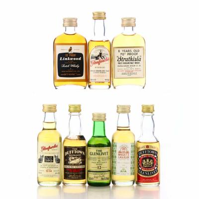 Image for Speyside Single Malt Miniature x 8
