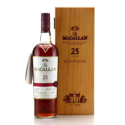 Macallan 25 Year Old Sherry Oak 75cl pre-2018 / US Import