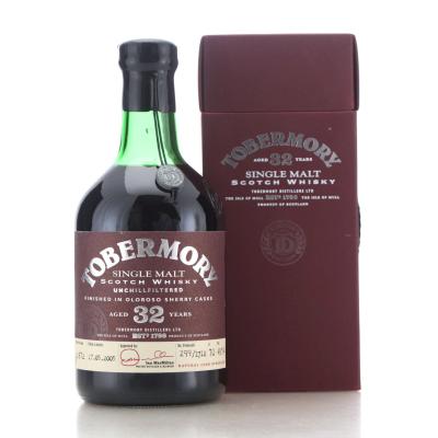 Image for Tobermory 1972 Oloroso Sherry Finish 32 Year Old / Red Label