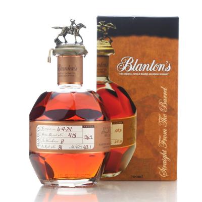 Blanton's Straight from the Barrel dumped 2024 70cl