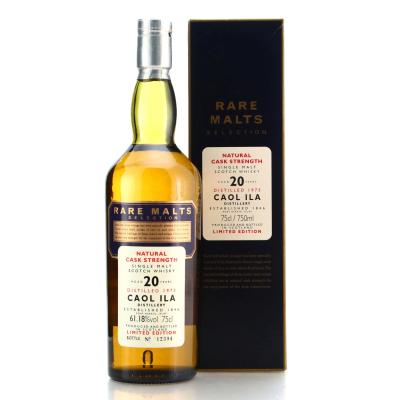 Image for Caol Ila 1975 Rare Malts Selection 20 Year Old 75cl - 61.18%