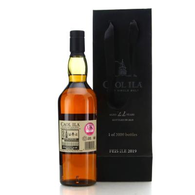 Image for Caol Ila 22 Year Old Cask Strength -  Fèis Ìle  2019