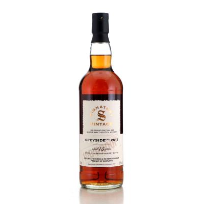 Image for Macallan 'Speyside M' 2011 Signatory Vintage 13 Year Old 100 Proof #29