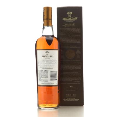 Image for Macallan Edition No.1 75cl / US Import