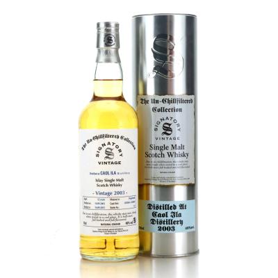 Image for Caol Ila 2003 Signatory Vintage 12 Year Old