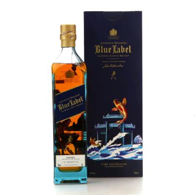 Image for Johnnie Walker Blue Label China Limited Edition 75cl / Carp & Dragon