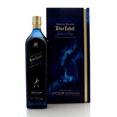 Image for Johnnie Walker Blue Label Ghost and Rare 2nd Edition​ 1 Litre / Port Ellen