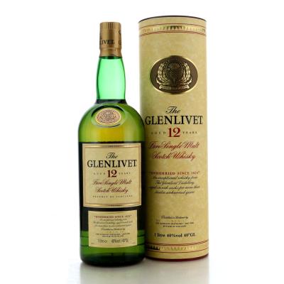 Image for Glenlivet 12 Year Old 1 Litre 1990s