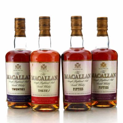 Image for Macallan Decades Collection 4 x 50cl