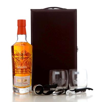 Image for Glenfiddich 21 Year Old Gran Reserva Cuban Rum Finish Cigar Gift Pack