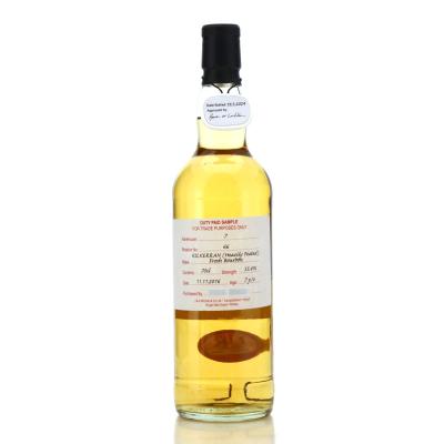 Image for Kilkerran 2016 Heavily Peated Duty Paid Sample 7 Year Old / Fresh Bourbon