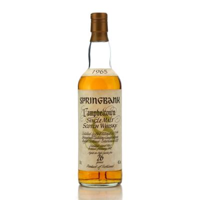 Image for Springbank 1965 26 Year Old