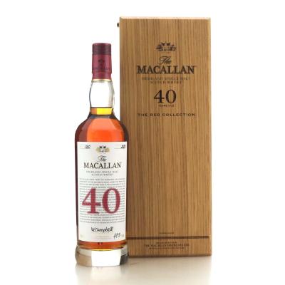 Image for Macallan 40 Year Old The Red Collection 2023 Release