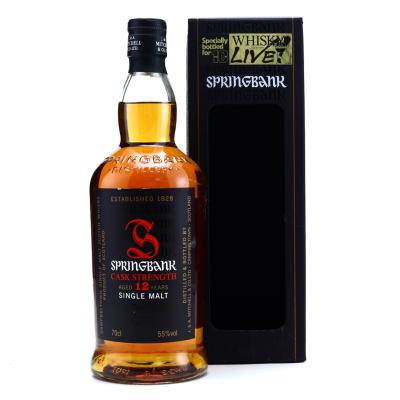 Springbank 12 Year Old Cask Strength / Whisky Live 10th Anniversary