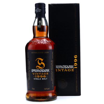 Springbank 1996 Single Cask #256 / Hanseatische Weinhandelsgesellschaft Springbank 1996 Single Cask #256 / Hanseatische Weinhandelsgesellschaft