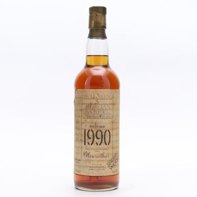 Glenrothes 1990 Wilson and Morgan Sherry Wood