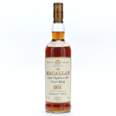 Macallan 1975 18 Year Old / German Import