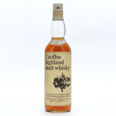 Cardhu 12 Year Old John Walker and Sons 1960s Cardhu 12 Year Old John Walker and Sons 1960s