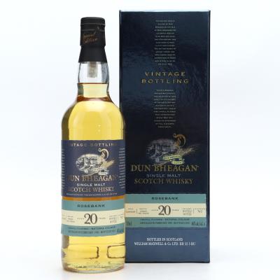 Rosebank 1990 Dun Bheagan 20 Year Old Rosebank 1990 Dun Bheagan 20 Year Old